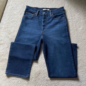 NWOT Levi’s Ribcage Straight Ankle High Rise Jeans Size 29/27